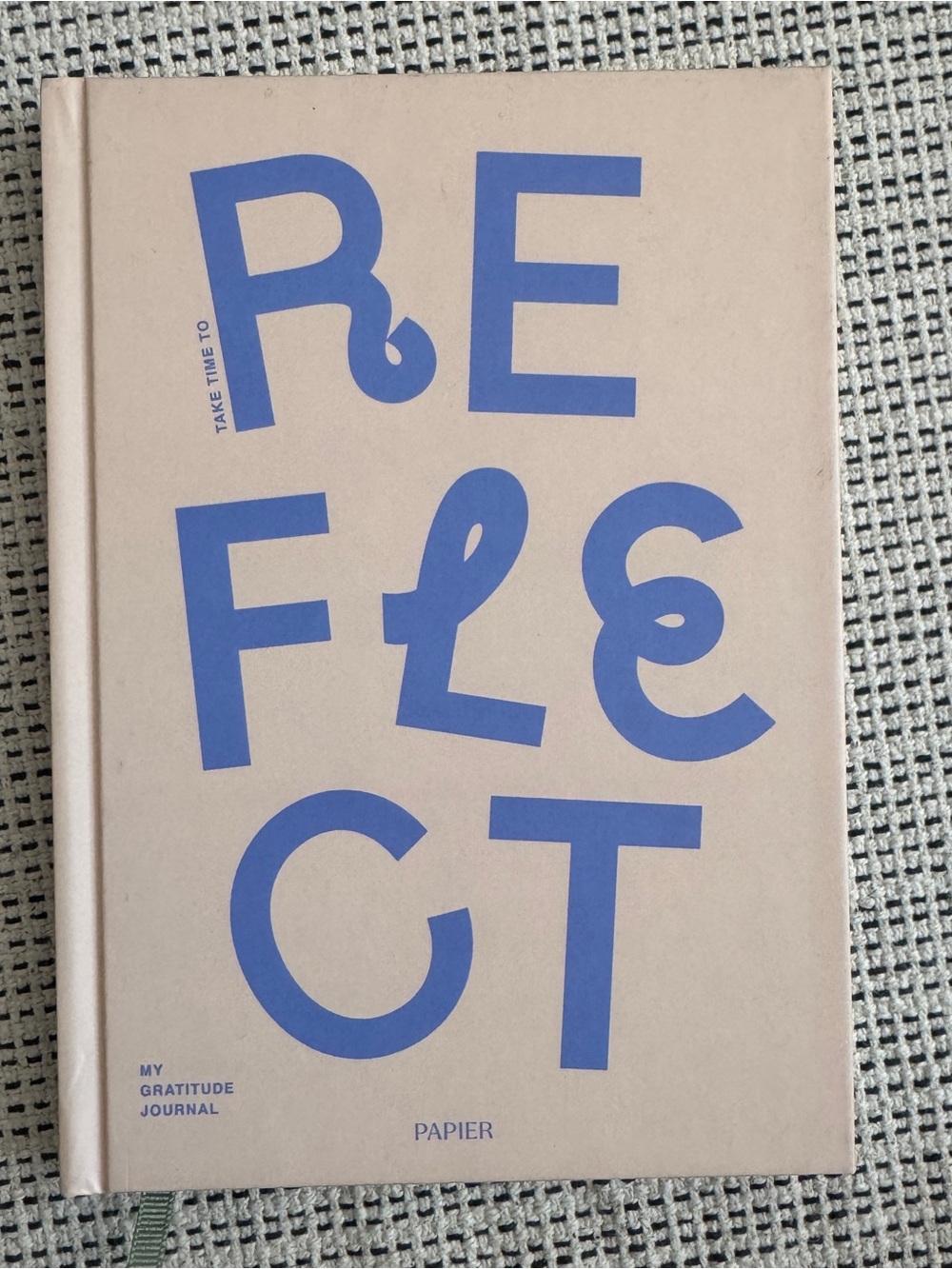 Papier Take Time to Reflect: My Gratitude Journal